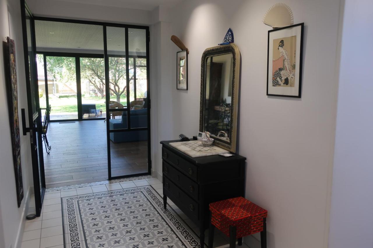 לינה וארוחת בוקר לה מאנש Au Jardin De L'Eventail מראה חיצוני תמונה
